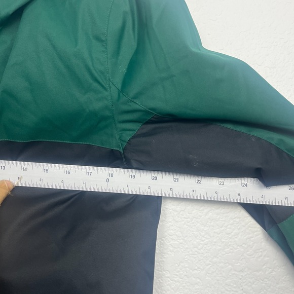 DC Snowboarding Ski Jacket Boys 14 L Black Green Lined Profill Insulation Hooded - Picture 14 of 16